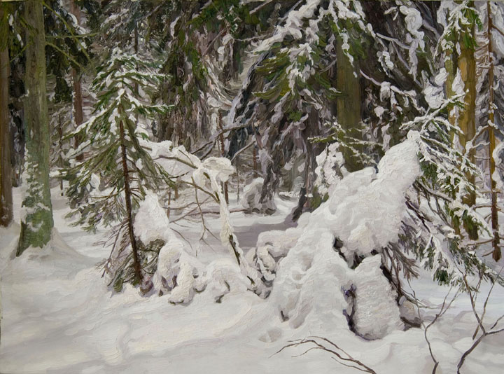 In Winter by Ivan Kugach